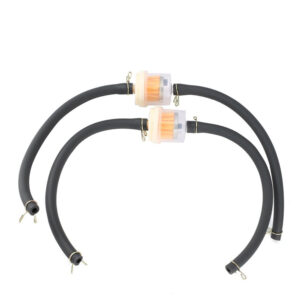 Gas Fuel Filter Universal Petrol Pipe Filter Fuel Oil Filter Pipe for 125 100 70cc Petrol Engine for ATV Dirt Bike Kart Scooter