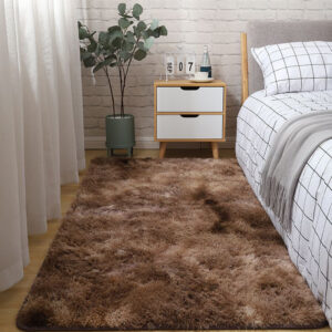 Living room carpet Bedroom bed blanket coffee table blanket Wholesale Gradation home long hair bed front room tatami floor mat