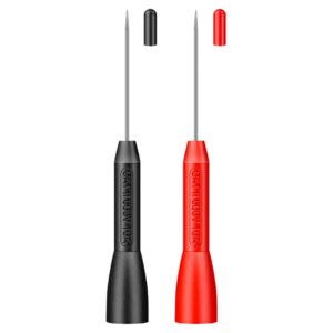2-20PCS ANENG PT2002 Insulation Piercing Needle 1mm Pin Non Destructive Multimeter Test Probe 10A 600V For 2mm Test Lead