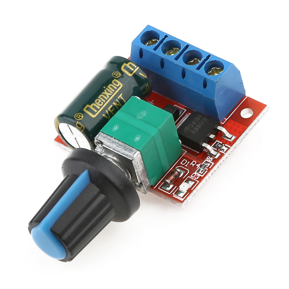 5A PWM Motor Speed Controller DC 4.5V-35V 90W Motor Speed Controller Fuse Automatic Recovery Motor Speed Regulator