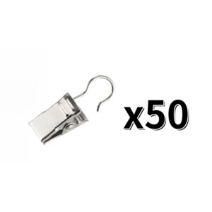 10-100PCS Stainless Steel Curtain Clips For Curtain Photos Decor Wire Holder For Hanging Photos Drapes Clip Clamp Replacement