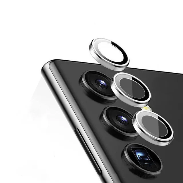 Metal Lens Rings For Samsung Galaxy A55 A54 A34 A14 A25 A15 A35 A05 Camera Glass Protector Alloy Frame Cap Cover Film