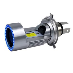 H4 LED Headlight Bulb Motorcycle Hi/Lo Beam with Running Light 25W