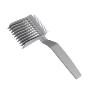 Men’s gradient hairstyle comb hair cutting tool professional hair comb styling tools men flat top guide comb haircut clipper