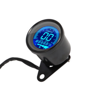 Digital 12V Universal Digital Motorcycle Speedometer Odometer Tachometer Gauge fuel meter LED Indicator
