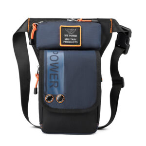 Men Leg Drop Bag Fanny Waist Pack for Motorcycle Rider Travel Military Nylon Male Cross body Shoulder Belt Hip Bum Thigh Bags