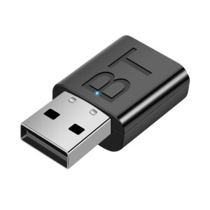 USB Bluetooth Receiver Transmitter Car Bluetooth 5.0 Audio Adapter TV Computer Wireless Bluetooth 2-in-1 Converter Plug and Play