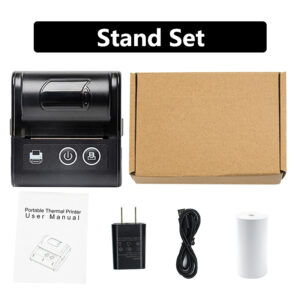 58MM Mini Portable Thermal Printer For Phone IOS Android Computer USB Bluetooth Thermal Printer Small Business Printer Impresora