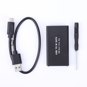 mSATA to USB 3.1 3.0 SSD Case Enclosure Mini SATA USB Adapter External Solid State Disk Box for 30×50 mSATA HD Hard Disk