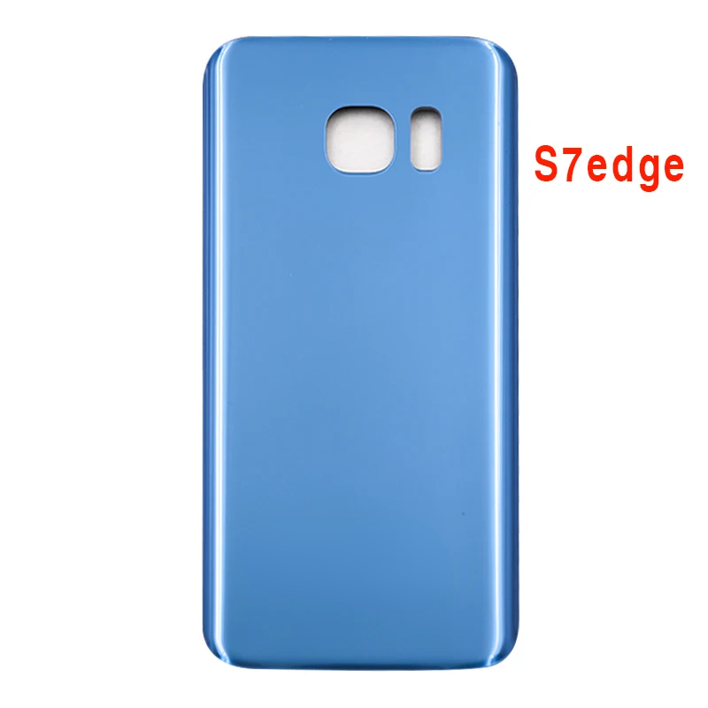 New For Samsung Galaxy S7 G930 G930F S7 Edge G935 Battery Back Cover S7 Rear Door 3D Glass Panel Housing Case Adhesive Replace