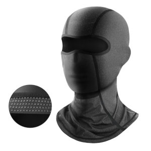 New Cycling Ice Silk Mask Balaclava UV Protection Face Mask Motorcycle Head cover Outdoor Ice Silk Quick-Drying Full Face Mask L