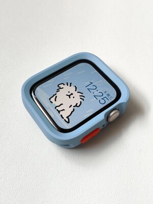 Candy Silicone Case+Strap For Apple Watch Bands 49mm 45mm 44mm 42mm 41mm 40mm 38mm SE 9 6 5 4 Ultra1 2 Nylon correa Strap iwatch