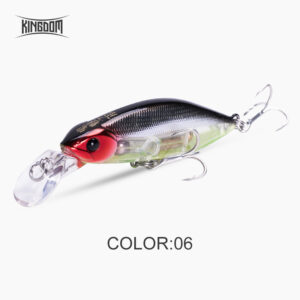 Kingdom Slow Sinking Pencil Fishing Lures Noise Minnow 70mm 12g 55mm 7g Swimbaits Swing Hard Baits Wobblers Fishing Tackle