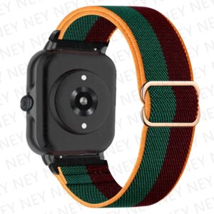 Nylon Elastic band For Amazfit gts-gtr 4-3-2-2e-mini-pro-Stratos Bohemian Shiny bracelet Balance/bip-U-5-3 pro-S 20mm 22mm Strap