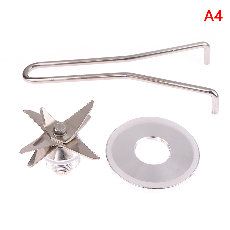 767 Stainless Steel Juicer Ice Crusher Accessories Blades Blender Hardened Six Mixing Cutting 8 Blade Knives For Universal 2L Machine Fengshi