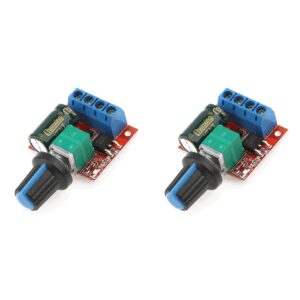 5A PWM Motor Speed Controller DC 4.5V-35V 90W Motor Speed Controller Fuse Automatic Recovery Motor Speed Regulator