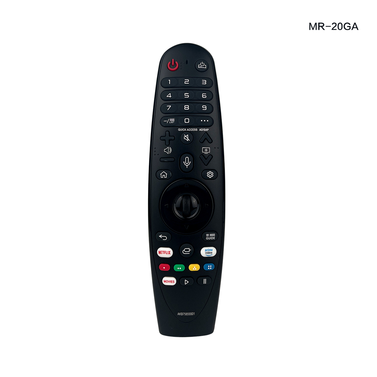 Voice Magic Remote for LG OLED Smart TV 2018 2019 2020 Magic Remote Replacement AN-MR20GA MR19BA MR18BA, with Pointer Function
