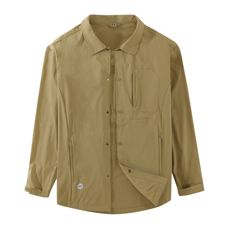 Lightweight Quick-Drying Shirt Tactical Shirt Outdoor Military Long-Sleeve Work Shirt Breathable Sports Tops Sun Protection