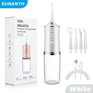Oral Irrigator Water Flosser Teeth Tartar Remover Electric Dental Professional Eliminator Floss Scaling Cleaning IPX7 Waterproof