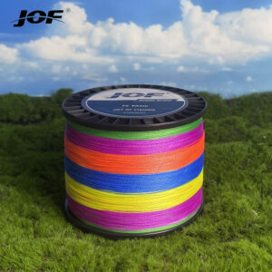 JOF X4 Braided Fishing Line 4 Strands 1000M 500M 300M Multifilament PE Line Super Strong 8-80LB Carp Lines Japan Wire