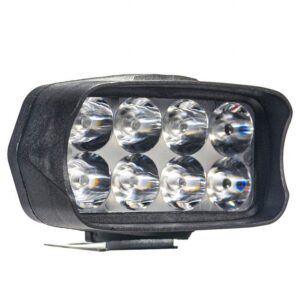 Motorcycle Headlight 8/12/16 LED Driving Lights Waterproof Auxiliary Headlight Scooter External Spotlight Fog Light Accessories