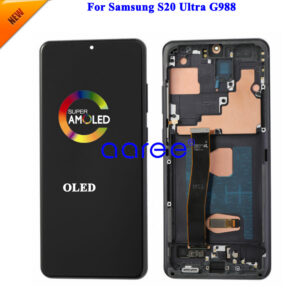 AMOLED OLED LCD For Samsung S20 Ultra For SAMSUNG S20 Ultra G988 Disaplay LCD Screen Touch Digitizer Assembly