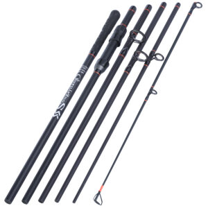 Sougayilang 3.0M 3.6M 6/7 Sections Carp Fishing Rod Protable Carbon Fiber Spinning Feeder Rod Travel Fishing Pole Fishing Tackle