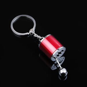1PCS Car Modification Pendant Six Gear Shift Keychain Car Pendant Shifter Metal Keychain Charms 1PCS Car Modification Pendant Si