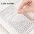 Sweet Journal 50 Sheets Transparent PET Sticky Notes Waterproof Stickys Memo Messages Post it Notes