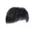 Handsome Invisible False Clip-On Hair Extensions Heat Resistant Fiber Balding Hair-Loss Fluffy Synthetic Hairpiece Male Natural Toupee Straight Bangs Black Short Wig