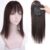 Party High quality Blonde Girls Increase Hair Volume Brown Hair Extensions High Temperature Fiber Female Topper Hair Piece 3D Hair Bangs Long Straight Wig Head Top Wig Block