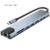 Type C Extender 8 in 1 USB HUB with HDMI Laptop Converter USB C to USB 3.0 2.0 Disk Ethernet Cable OTG Card Reader Charging Dock