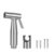 Shower head Hand Bidet faucet Bidet sprayer set For toilet For Bathroom hand sprayer Stainless Steel self cleaning Handheld
