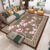 VIKAMA New Chinese living Room Carpet Full Study Office Carpet Household Wear-resistant non-slip classical style crystal velvet