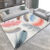 Nordic light luxury style crystal velvet carpet living room coffee table blanket household bedroom bedside