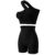 Women Sports Bras Set Europe The United States Large Size Sportswear Seamless Yoga Set High Waist Shorts Fitness Gym Clothing