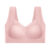 Woman Top Bra Sexy Push Up Bra Seamless Ice Silk Underwear Women Unwired Ring Sleep Lingerie Fitness Sports Bralette Invisible