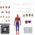 Anime Marvel Spider Into The Man Spider Verse Miles Peter Sv Action Morales Action Figure Pvc Model Spiderman Figure Toy Gift