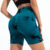 High Waist Butt Lift Shorts Women Seamless Tie Dye Shorts Gym Workout Running High Elastic Fashion Knit Slim Three Point Pants