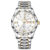 BINBOND Authentic Men’s Watch Waterproof Night Glow Double Calendar Watch Men’s Quartz Watch Diamond Pointed Glass