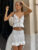 WhereMery Sexy Summer Aesthetic V-neck Pleated Sleeveless Suspender Top Lace Mesh Irregular Long Dress Party Evening Dress Set