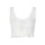 High quality women’s wind women’s spring models lace lace splicing small tank top sexy ultra-short knitted revealing tops
