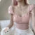 Casual Off Shoulder Crop Tops Y2K Solid Short Sleeve T Shirt Sweet Elegant Stretchy Women’s T-shirt