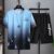 Men’s Summer T-Shirt Set Gym Outfit T Shirt for Men Student Short Sleeve T-shirt for 3D Printed Men’s Top Workout Quick Drying