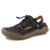 Summer Breathable Men?ÇÖs Beach Leather Designer Slippers Non-Slip Mule Luxury Roma Gladiator Sandals Men Casual Flip Flops New