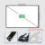 Thickened projection soft screen, outdoor movie and home theater 4K high-definition 16:9 foldable portable white soft screen