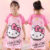 2024 Summer Girl’s Dress Jade Guigou Melokulomi Children’s Pajamas Girl’s Pajamas Summer Princess Lace Pajamas Home Clothes