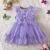2024 New Summer Dress for Girls 2 3 6 Yrs Tulle Casual Baby Clothes Birthday Party Princess Dress Holiday/Vacation Kid’s Clothes