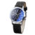 Modiya Men’S Watch Blue Light Glass Three Eyelid Band Watch Men Steel Dial Men’S Daily Watch Clock Men’S Relojes para hombres