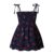 Toddler Baby Girl Casual Dresses Summer Baby Girls Cherry Print Sling Dress Kids Sleeveless Straps Cute Floral Princess Sundress